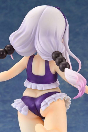 [PRZEDSPRZEDAŻ] Miss Kobayashi's Dragon Maid PVC Statue 1/6 Kanna Kamui: Excited to Wear a Swimsuit at Home Ver. (Purple) 20 cm