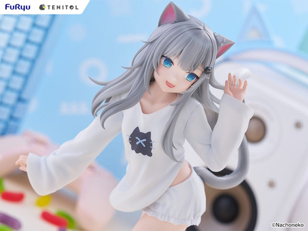 [PRZEDSPRZEDAŻ] VTuber Tenitol Tall PVC Statue Nachoneko 30 cm