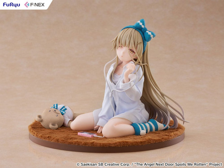 [PRZEDSPRZEDAŻ] The Angel Next Door Spoils Me Rotten F:Nex PVC Statue 1/7 Mahiru Shiina Relax Ver. 14 cm