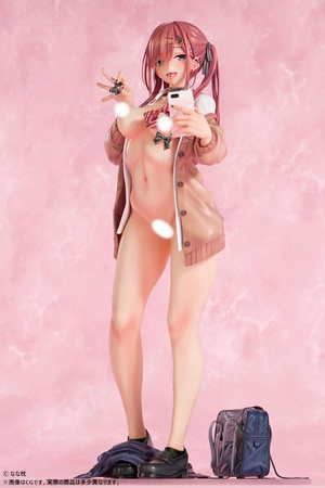 [PRZEDSPRZEDAŻ] Original Character Statue 1/5 Red-Haired Gyaru-Chan Bare Face Ver. Illustration by Nanamakura 29 cm