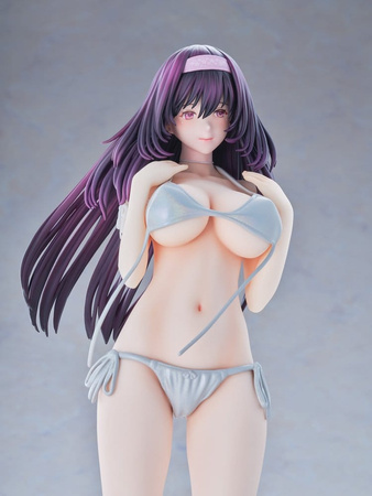 [PRZEDSPRZEDAŻ] Original Model Statue 1/5 Tomoe Sakura Swimsuit Black Hair Ver. Illustration by Toshi Tsutakaze 32 cm