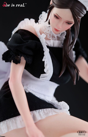 [PRZEDSPRZEDAŻ] Original Character Dress Series PVC Statue 1/6 She is real Water Droplet Maid 27 cm