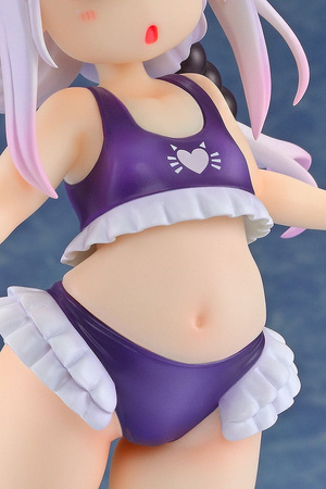 [PRZEDSPRZEDAŻ] Miss Kobayashi's Dragon Maid PVC Statue 1/6 Kanna Kamui: Excited to Wear a Swimsuit at Home Ver. (Purple) 20 cm