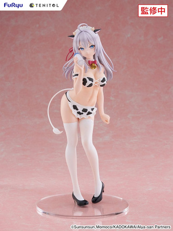 [PRZEDSPRZEDAŻ] Alya Sometimes Hides Her Feelings in Russian Tenitol Tall PVC Statue Alya Cow Costume Ver. 29 cm