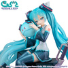 [PRZEDSPRZEDAŻ] Mobile Suit Gundam x Hatsune Miku Lucrea PVC Statue Hatsune Miku x OO Gundam 45th Anniversary 17 cm