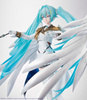 [PRZEDSPRZEDAŻ] Mobile Suit Gundam x Hatsune Miku Lucrea PVC Statue Hatsune Miku x Wing Gundam Zero EW 45th Anniversary 27 cm