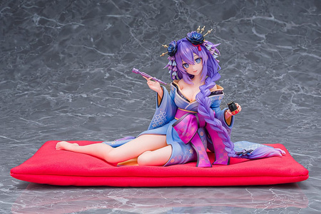 [PRZEDSPRZEDAŻ] Neptunia x Senran Kagura Statue 1/7 Purple Heart Kimono Ver. 13 cm