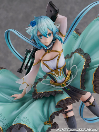 [PRZEDSPRZEDAŻ] Sword Art Online SHIBUYA SCRAMBLE FIGURE PVC Statue 1/7 Sinon Crystal Dress Ver. 29 cm