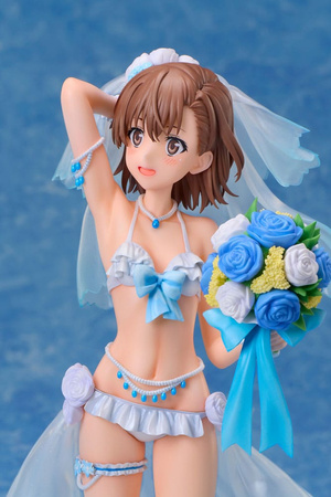 [PRZEDSPRZEDAŻ] A Certain Scientific Railgun T PVC Statue 1/7 Mikoto Misaka Wedding Swimsuit Ver. 25 cm