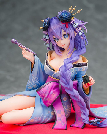 [PRZEDSPRZEDAŻ] Neptunia x Senran Kagura Statue 1/7 Purple Heart Kimono Ver. 13 cm