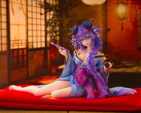 [PRZEDSPRZEDAŻ] Neptunia x Senran Kagura Statue 1/7 Purple Heart Kimono Ver. 13 cm