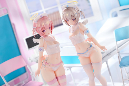 [PRZEDSPRZEDAŻ] Original Character Statue 1/6 Suzu & Nagi Illustrated by Kuma 4-gou Set Edition 27 cm