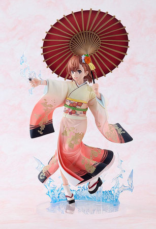 [PRZEDSPRZEDAŻ] A Certain Scientific Railgun T Statue 1/7 Mikoto Misaka Furisode Kimono Ver. 28 cm