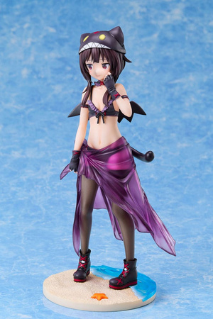 [PRZEDSPRZEDAŻ] KonoSuba: An Explosion on This Wonderful World! Statue 1/7 Megumin Chomusuke Swimsuit Ver. 22 cm