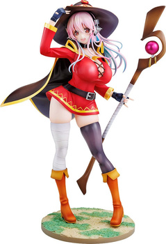 [PRZEDSPRZEDAŻ] Super Sonico x Konosuba PVC Statue 1/7 Super Sonico Megumin collaboration Ver. 25 cm