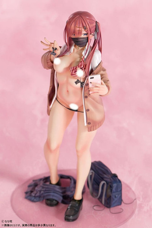 [PRZEDSPRZEDAŻ] Original Character Statue 1/5 Red-Haired Gyaru-Chan Mask Ver. Illustration by Nanamakura 29 cm