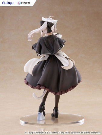 [PRZEDSPRZEDAŻ] Wandering Witch: The Journey of Elaina F:NEX PVC Statue 1/7 Elaina Maid costume with cat ears Ver. 24 cm