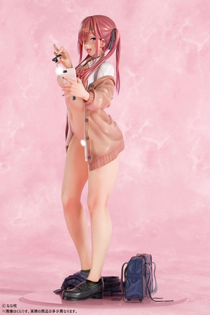 [PRZEDSPRZEDAŻ] Original Character Statue 1/5 Red-Haired Gyaru-Chan Bare Face Ver. Illustration by Nanamakura 29 cm
