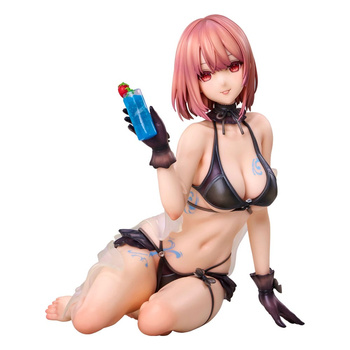 [PRZEDSPRZEDAŻ] Original Character PVC Statue necömi Illustration One more drink for the vacation 13 cm