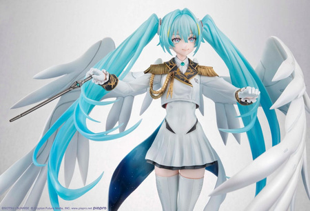 [PRZEDSPRZEDAŻ] Mobile Suit Gundam x Hatsune Miku Lucrea PVC Statue Hatsune Miku x Wing Gundam Zero EW 45th Anniversary 27 cm