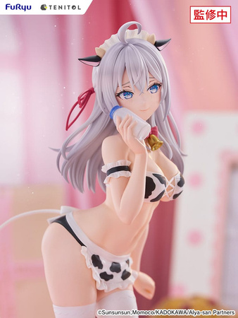 [PRZEDSPRZEDAŻ] Alya Sometimes Hides Her Feelings in Russian Tenitol Tall PVC Statue Alya Cow Costume Ver. 29 cm