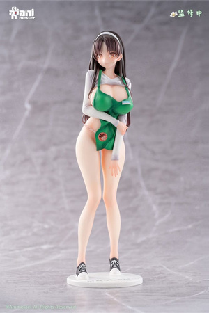[PRZEDSPRZEDAŻ] Original Character Statue 1/6 First Business! Mari Hanamiya the Gentle Shop Assistant illustration by POPQN 28 cm