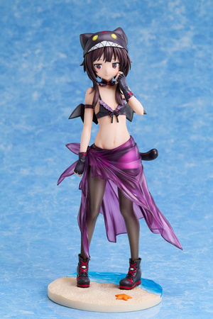 [PRZEDSPRZEDAŻ] KonoSuba: An Explosion on This Wonderful World! Statue 1/7 Megumin Chomusuke Swimsuit Ver. 22 cm