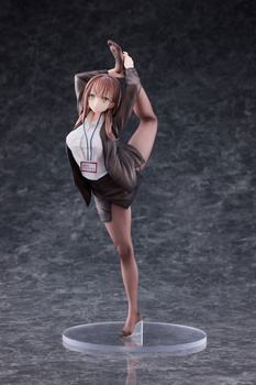 Original Character PVC Statue 1/4 OL-chan Who Doesn't Want to Go to Work White Ver. Deluxe Edition 26 cm