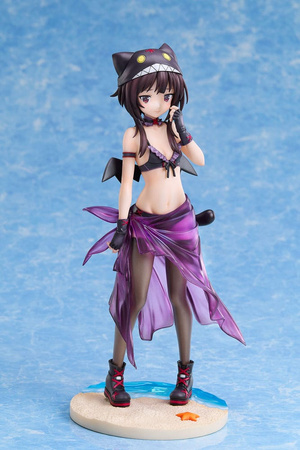 [PRZEDSPRZEDAŻ] KonoSuba: An Explosion on This Wonderful World! Statue 1/7 Megumin Chomusuke Swimsuit Ver. 22 cm