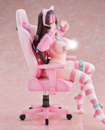 [PRZEDSPRZEDAŻ] Comic Unreal PVC Statue 1/6 The Bewitching Landmine-Type Catgirl Streamer, Kuro Illustrated by Danimaru 22 cm
