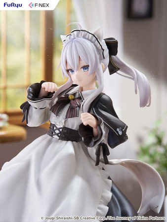 [PRZEDSPRZEDAŻ] Wandering Witch: The Journey of Elaina F:NEX PVC Statue 1/7 Elaina Maid costume with cat ears Ver. 24 cm