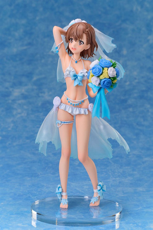 [PRZEDSPRZEDAŻ] A Certain Scientific Railgun T PVC Statue 1/7 Mikoto Misaka Wedding Swimsuit Ver. 25 cm
