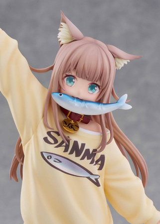 [PRZEDSPRZEDAŻ] My Cat Is a Kawaii Girl Statue 1/6 Kinako Play With Ver. AmiAmi Limited Edition 21 cm