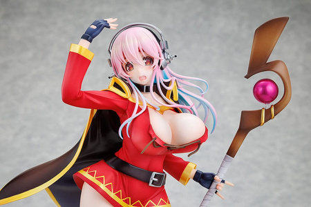 [PRZEDSPRZEDAŻ] Super Sonico x Konosuba PVC Statue 1/7 Super Sonico Megumin collaboration Ver. 25 cm