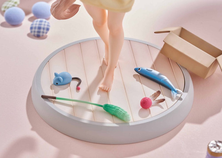 [PRZEDSPRZEDAŻ] My Cat Is a Kawaii Girl Statue 1/6 Kinako Play With Ver. AmiAmi Limited Edition 21 cm