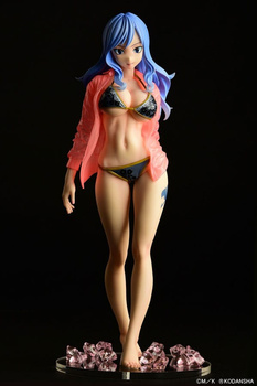 [PRZEDSPRZEDAŻ] Fairy Tail Statue 1/6 Jubia Lokser Gravure_Stylesee-through wet shirt Black Bikini!! 25 cm