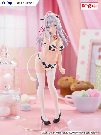 [PRZEDSPRZEDAŻ] Alya Sometimes Hides Her Feelings in Russian Tenitol Tall PVC Statue Alya Cow Costume Ver. 29 cm