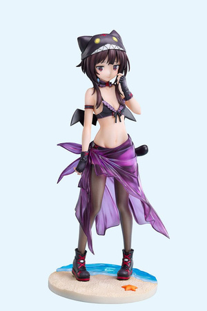 [PRZEDSPRZEDAŻ] KonoSuba: An Explosion on This Wonderful World! Statue 1/7 Megumin Chomusuke Swimsuit Ver. 22 cm
