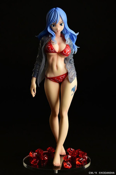 [PRZEDSPRZEDAŻ] Fairy Tail Statue 1/6 Jubia Lokser Gravure_Stylesee-through wet shirt Red Bikini!! 25 cm