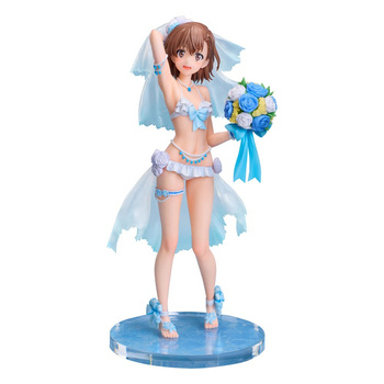 [PRZEDSPRZEDAŻ] A Certain Scientific Railgun T PVC Statue 1/7 Mikoto Misaka Wedding Swimsuit Ver. 25 cm